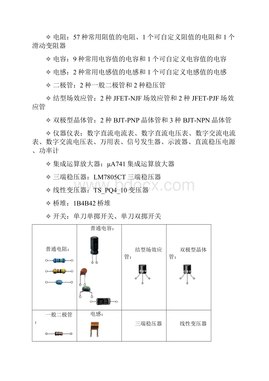 模拟电路虚拟实验.docx_第3页