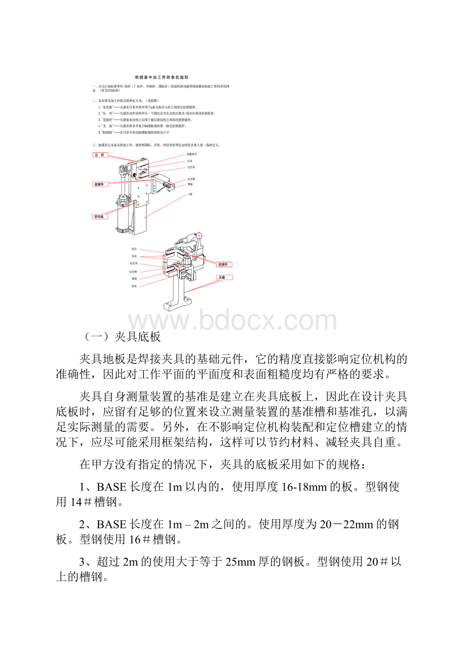 白车身焊接夹具地结构设计示例.docx_第2页