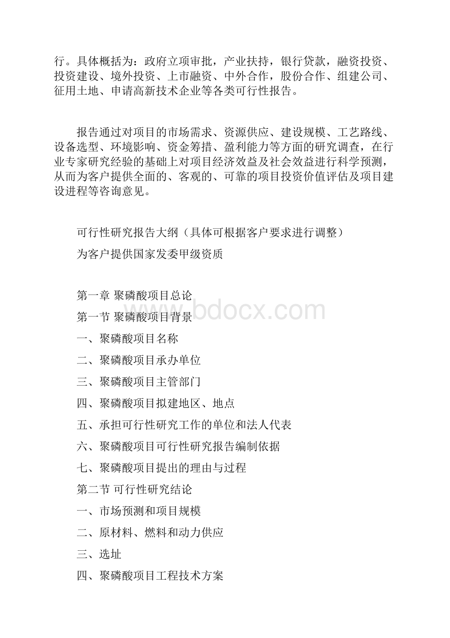 聚磷酸项目可行性研究报告.docx_第3页