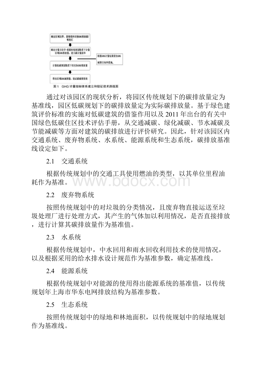 基于绿色建筑评价标准的碳排放指标体系研究以某园区后续开发建设为例.docx_第3页