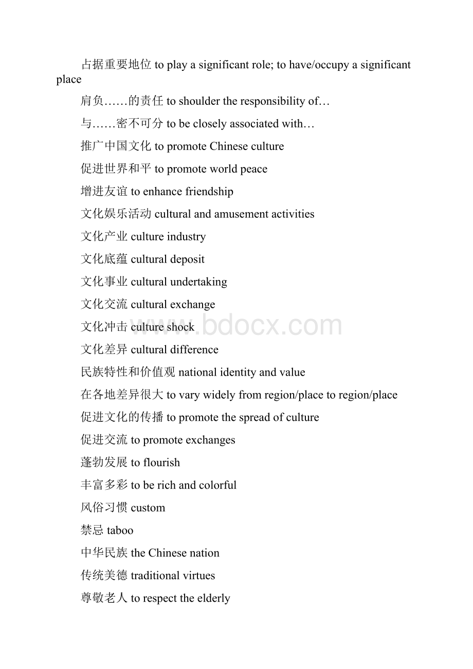 中国文化社会政治经济专项词汇.docx_第2页