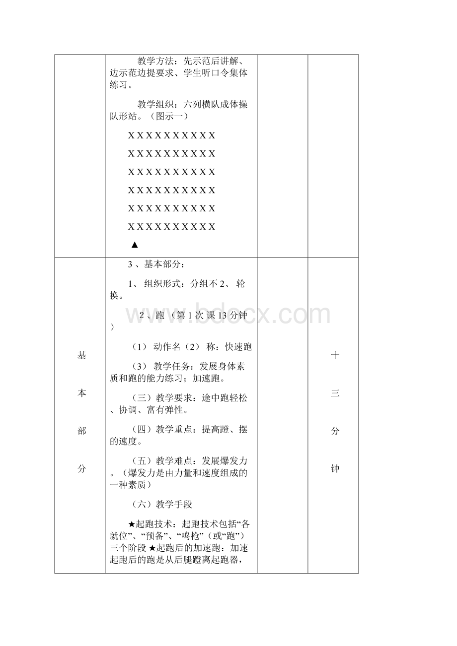 快速跑排球16课表格式教案1.docx_第2页