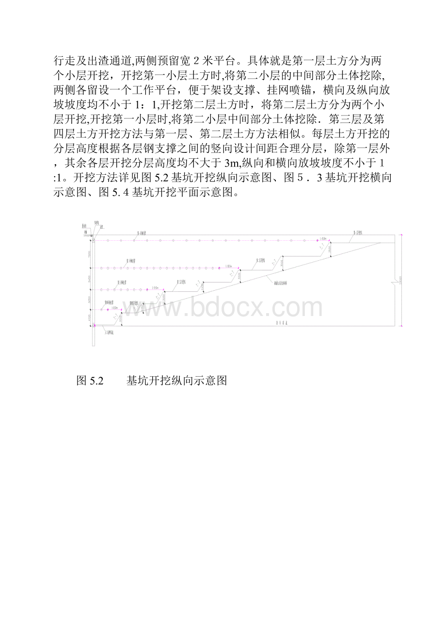 围护结构钻孔灌注桩基坑开挖施工方案.docx_第2页