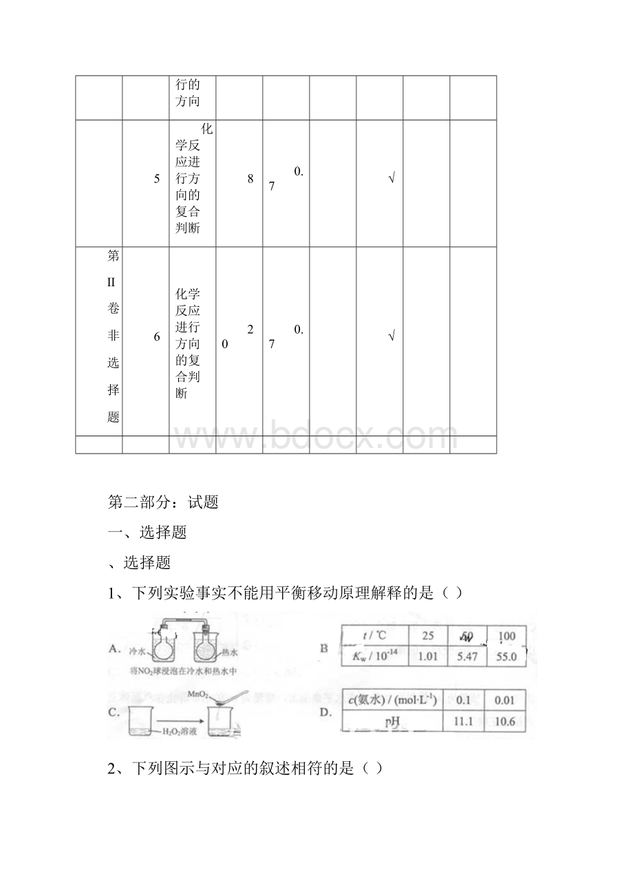 1高中化学上学期第五周试题.docx_第2页