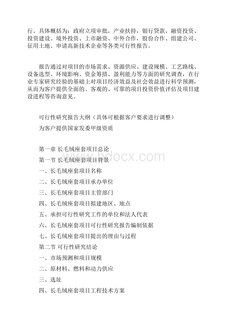 长毛绒座套项目可行性研究报告文档格式.docx_第3页