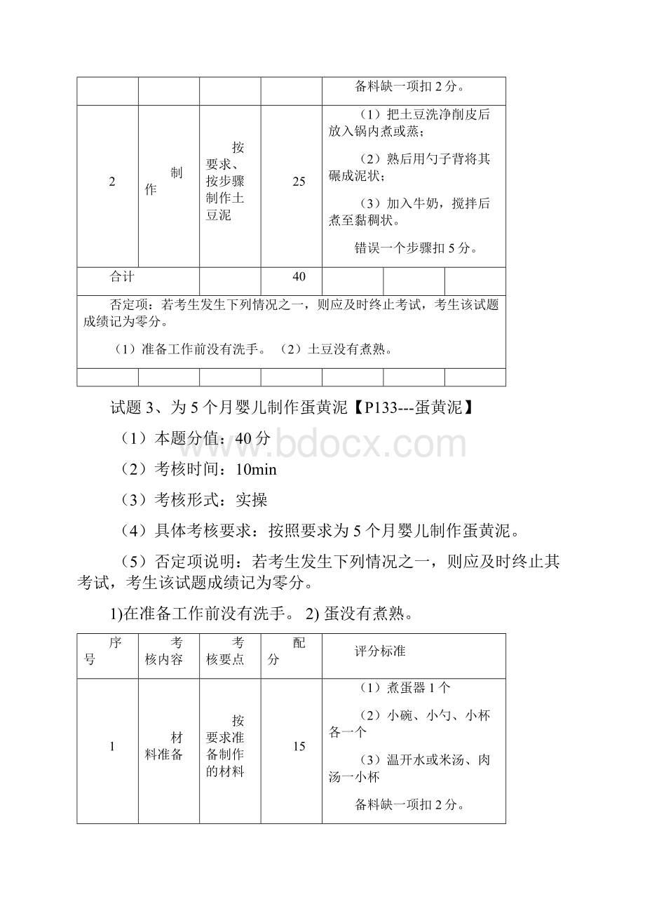 育婴员中级操作技能考核复习提纲带答案Word文件下载.docx_第3页