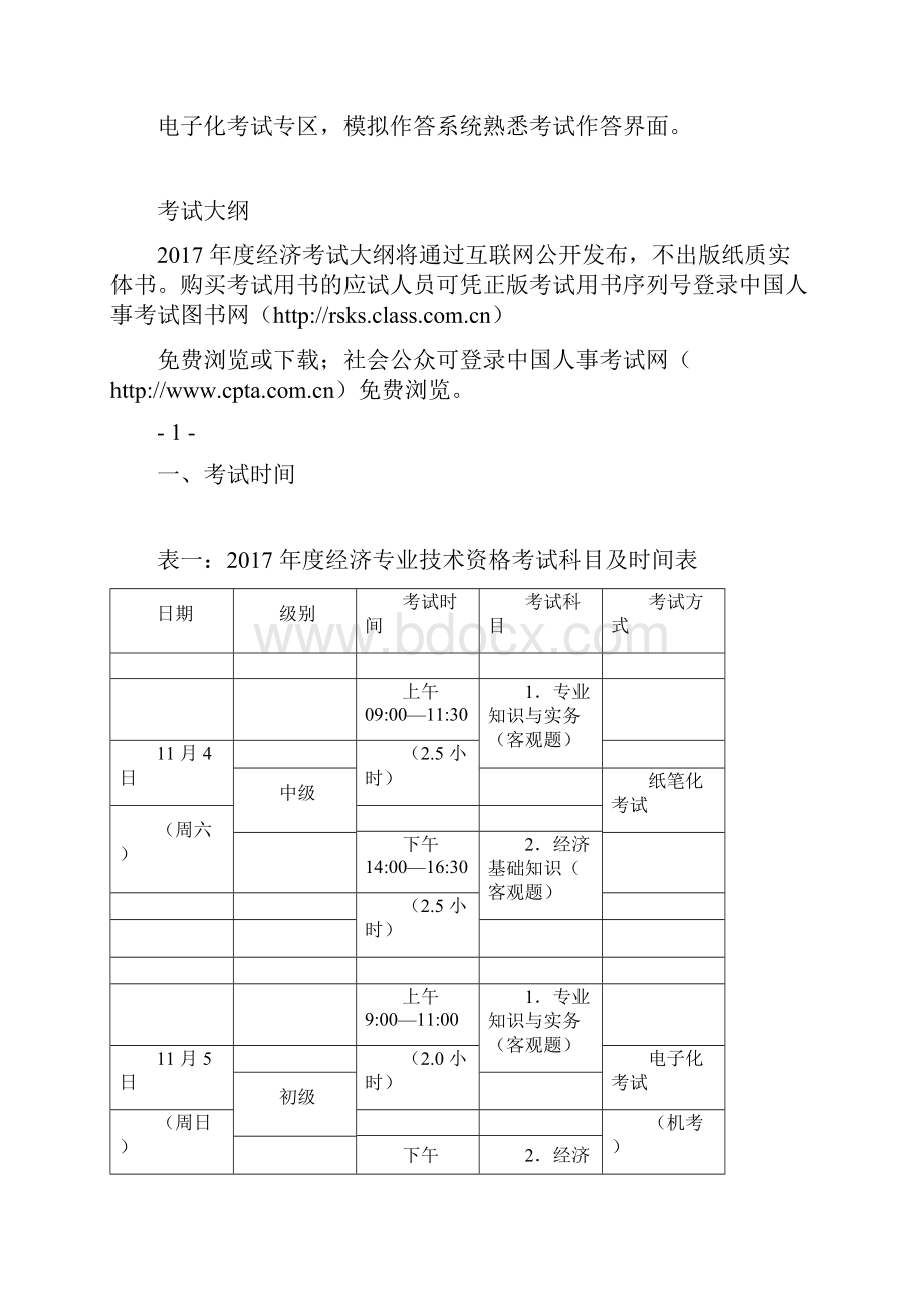 山西全国经济专业技术资格考试Word文档下载推荐.docx_第2页