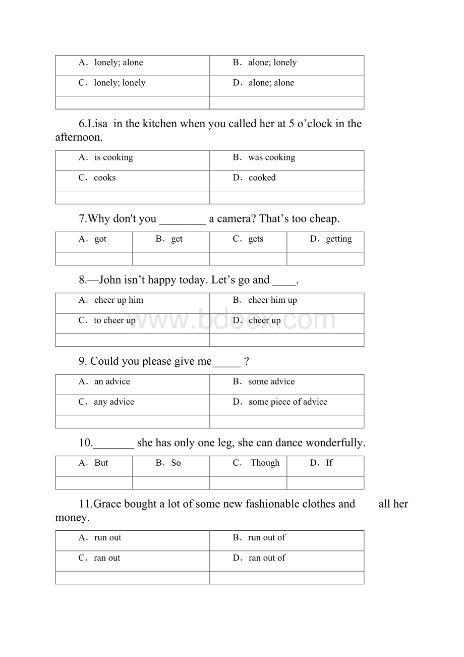 山东初二初中英语期中考试带答案解析.docx_第2页