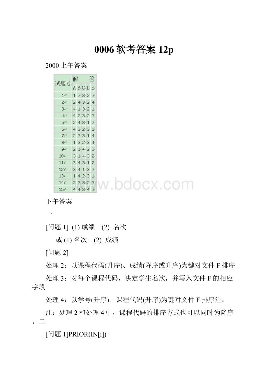 0006软考答案12p.docx_第1页