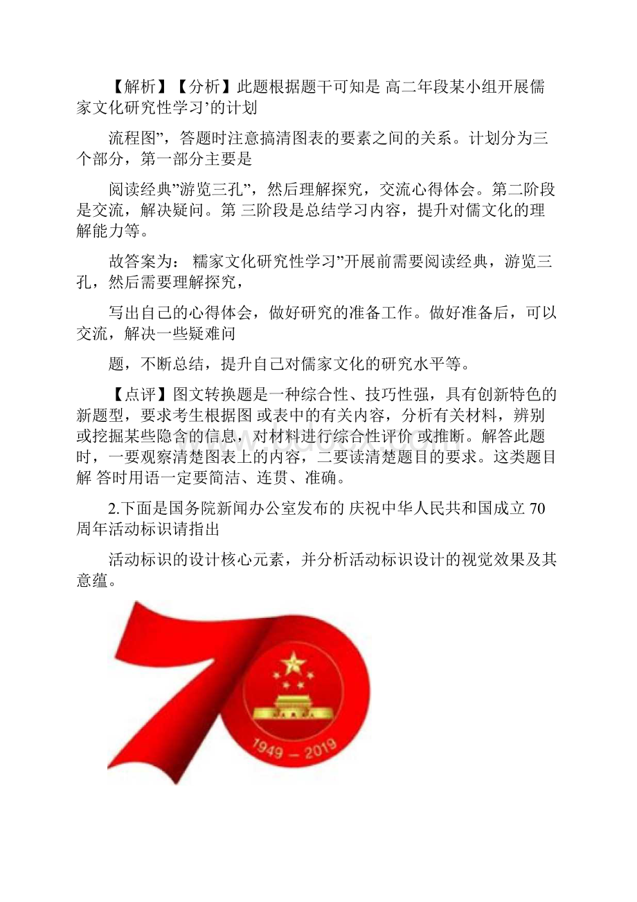 高考图文转换复习题附答案Word格式.docx_第2页