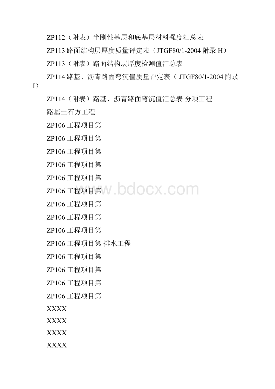 浙江省公路建设项目施工统一用表.docx_第2页