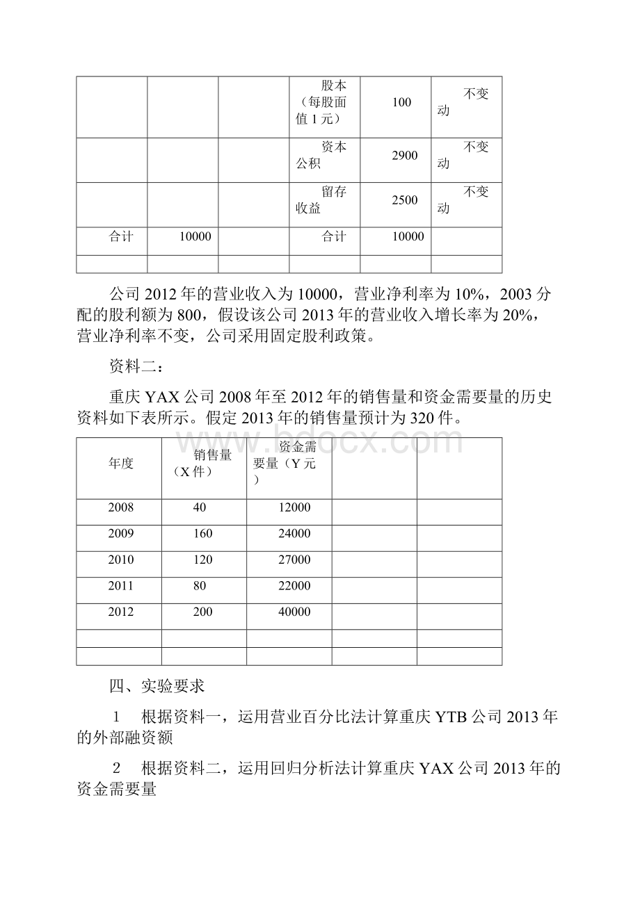 财务管理实验指导书Word格式文档下载.docx_第2页