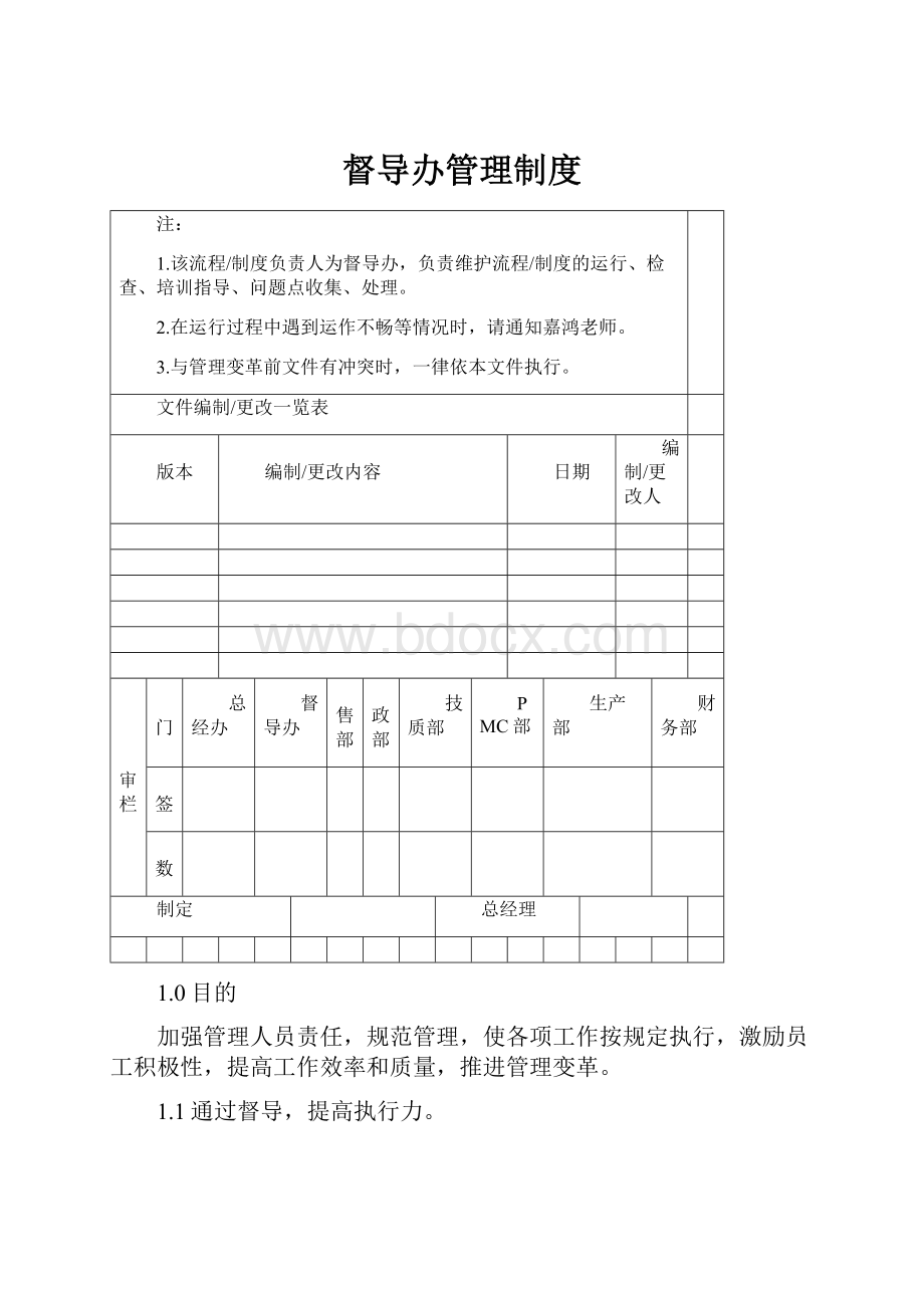 督导办管理制度Word文件下载.docx