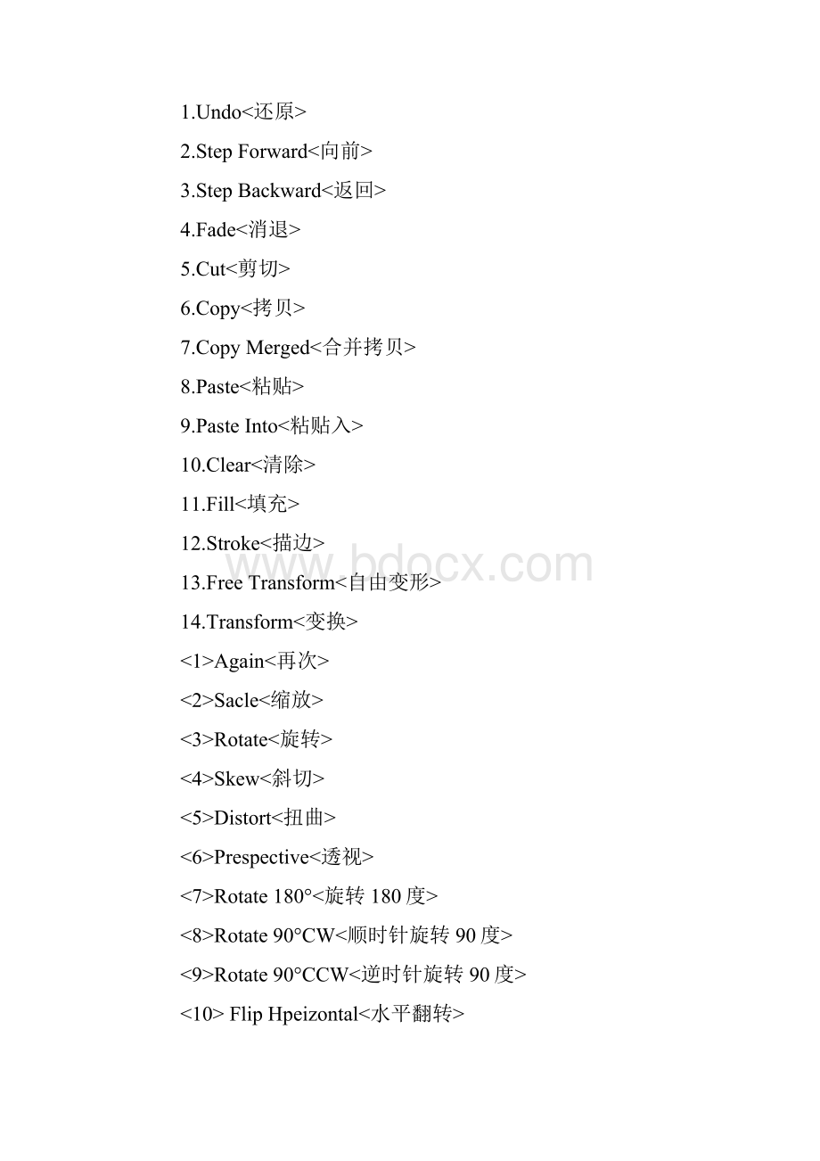 PSCS5中英文对照.docx_第3页