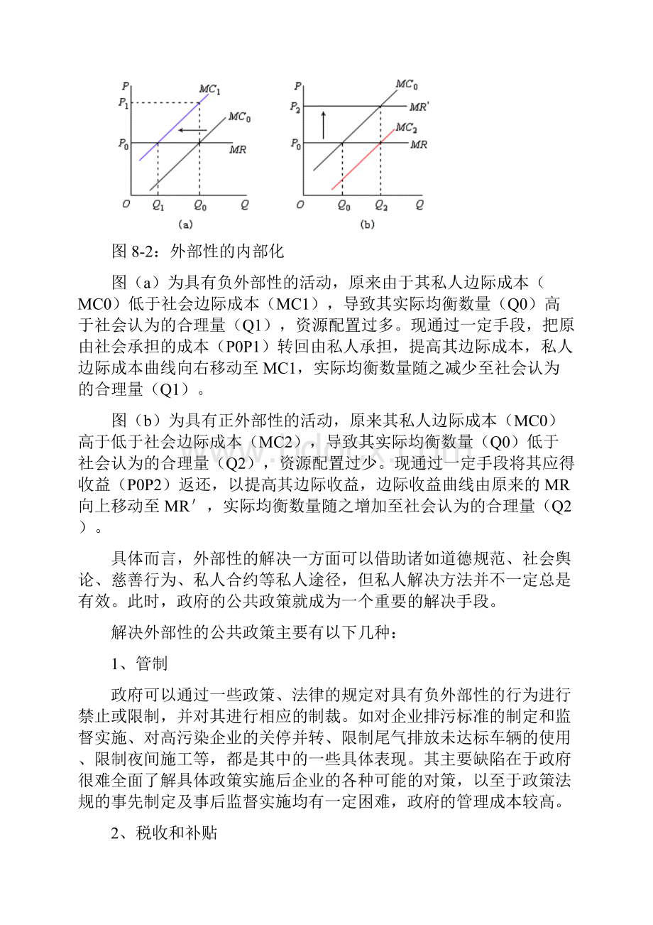 8第八章 市场失灵与政府微观经济政策.docx_第3页