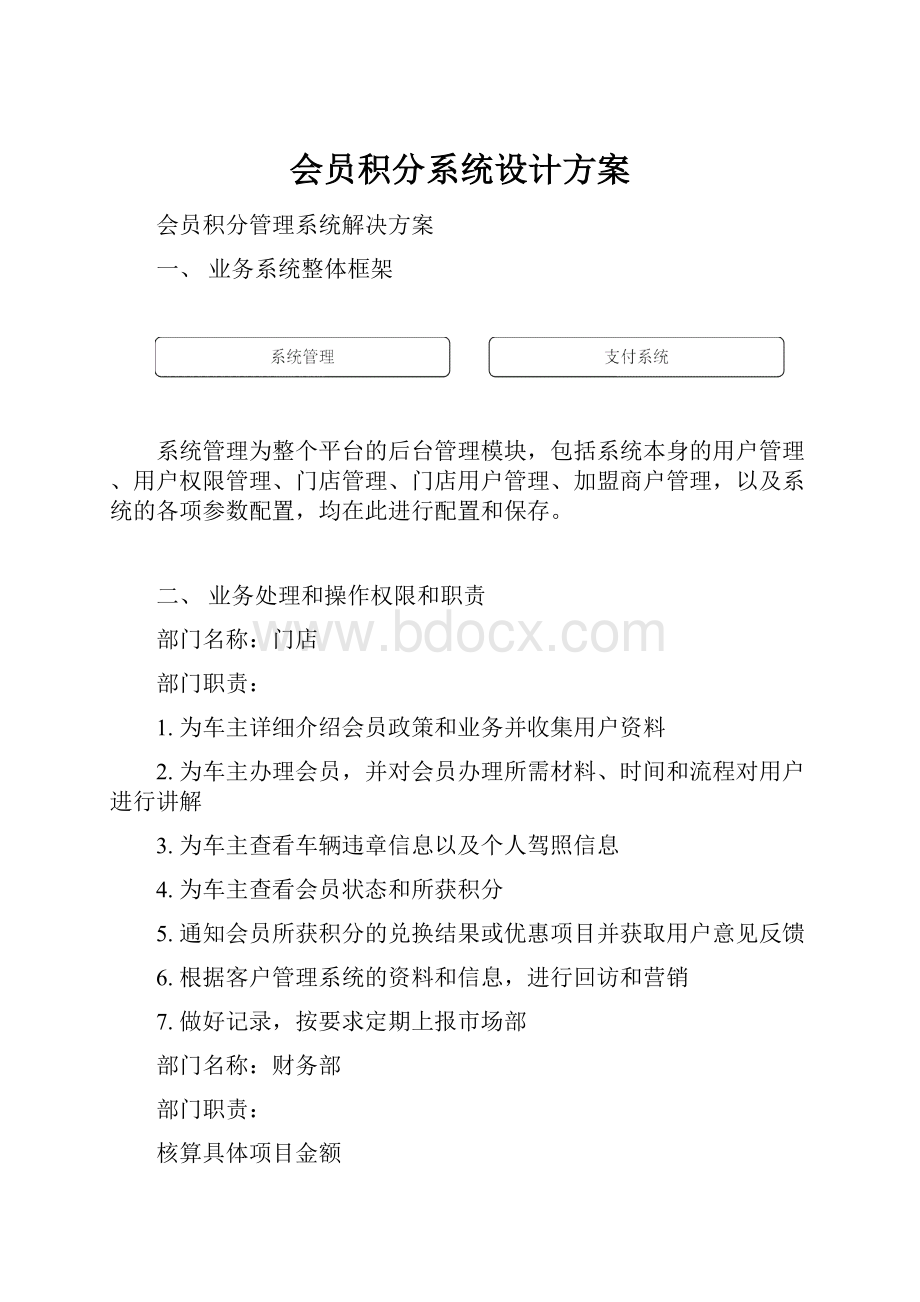 会员积分系统设计方案.docx_第1页