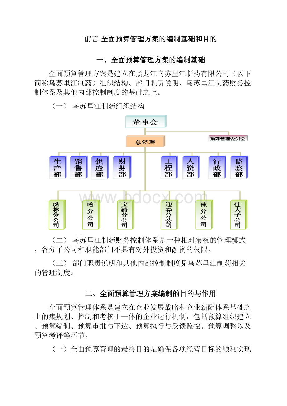 全面预算管理实施方案.docx_第3页