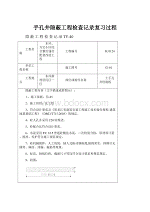 手孔井隐蔽工程检查记录复习过程.docx