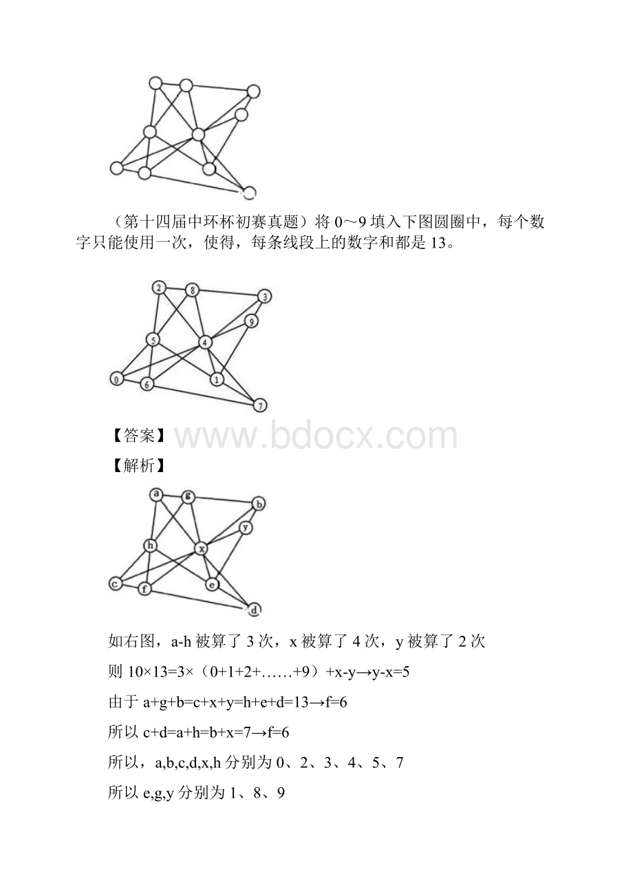 最新小学奥数数阵图Word文件下载.docx_第3页