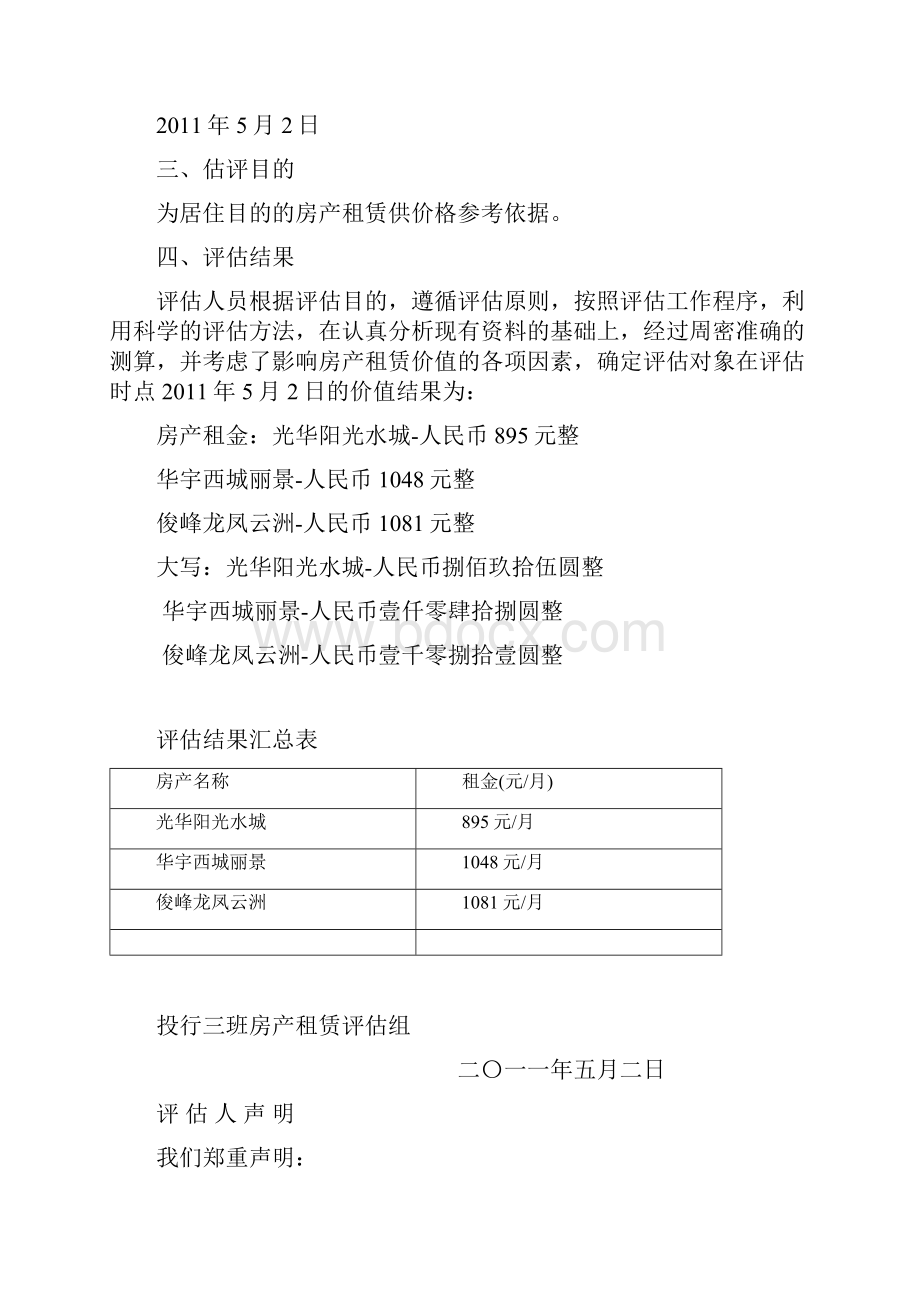 房地产租赁价格评估报告.docx_第2页