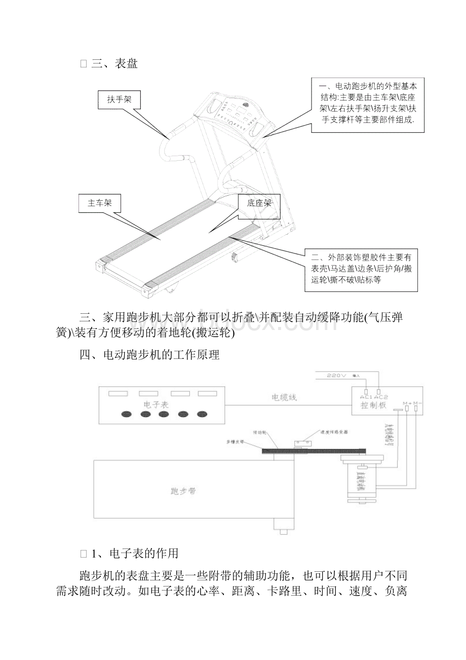 电动跑步机维修手册.docx_第2页