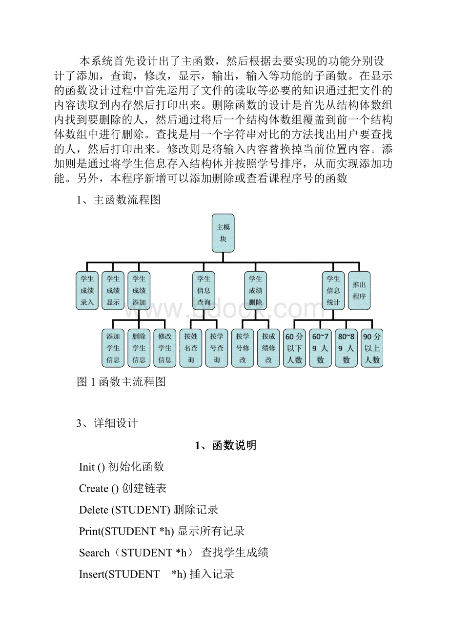 学生成绩记录薄设计报告吴育兴课件.docx_第3页