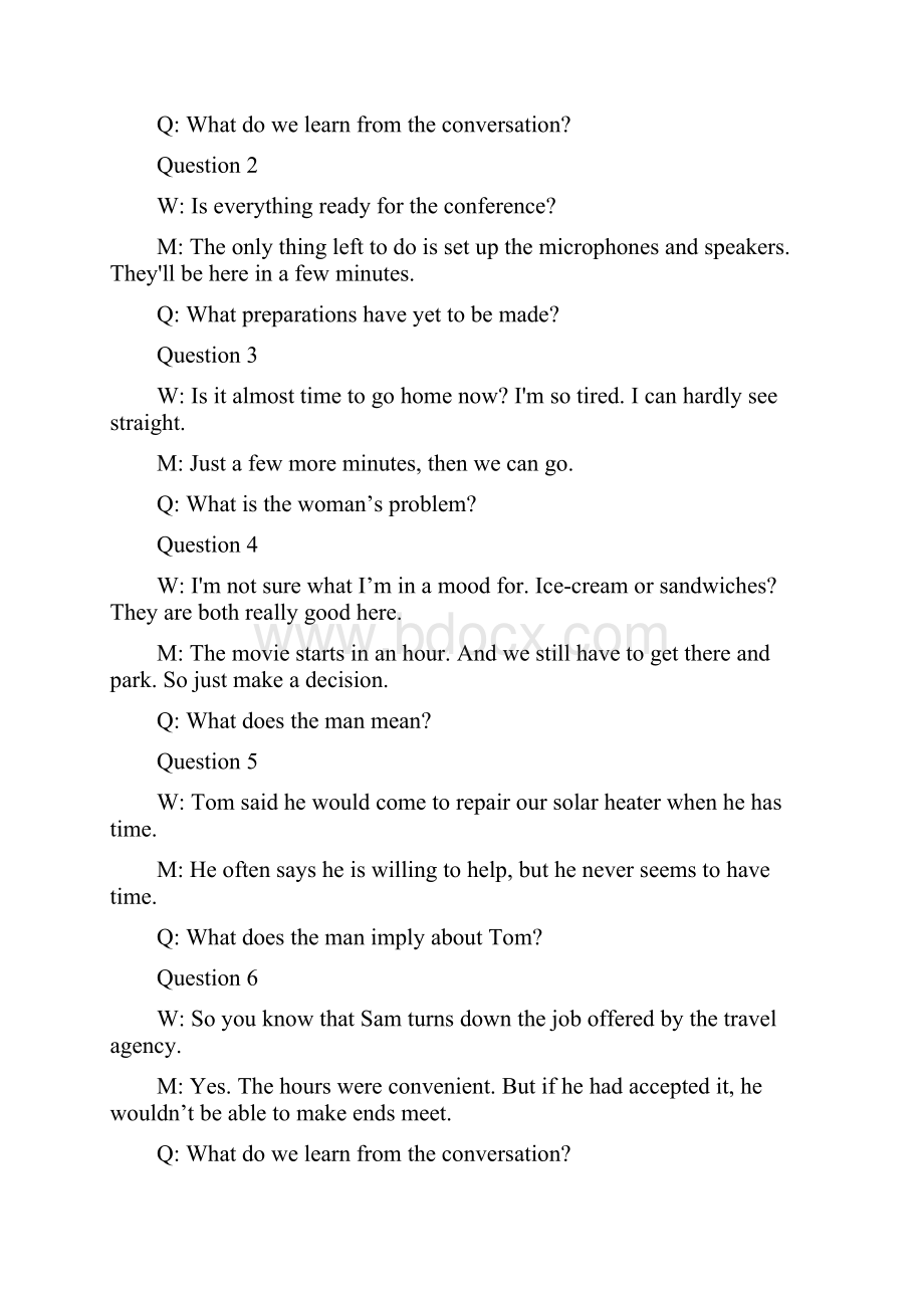 英语四级考试答案.docx_第3页