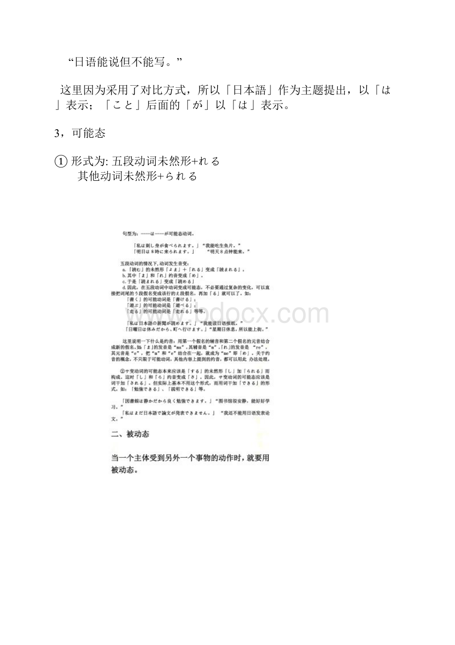 日语的态被动使役被役等详解Word文档下载推荐.docx_第2页