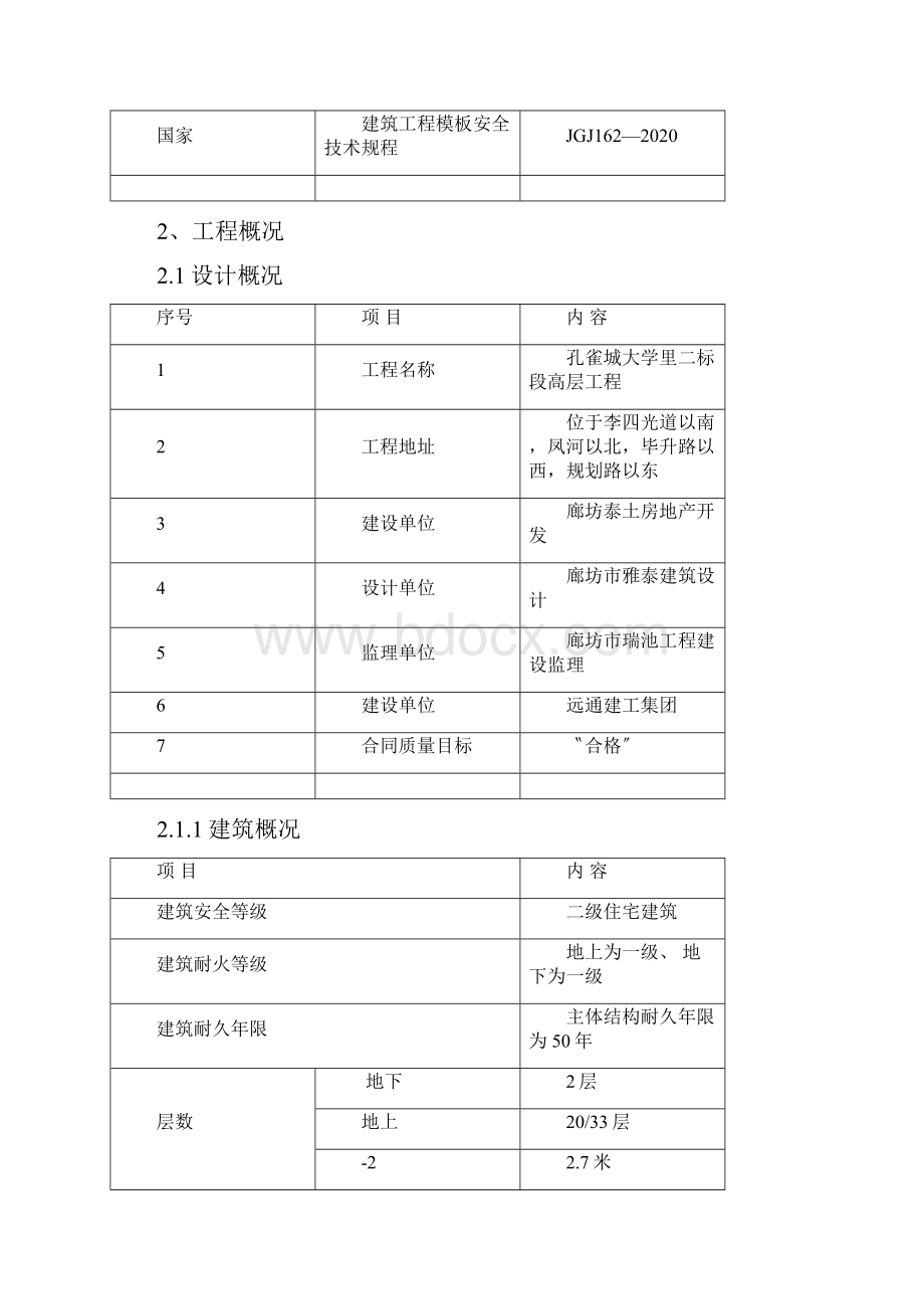 木模板施工方案高层Word文件下载.docx_第2页