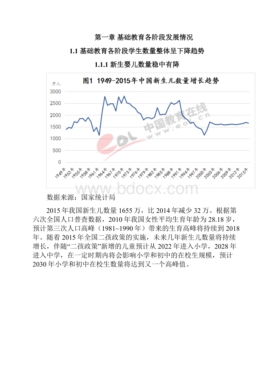 中国基础教育发展调研报告Word文件下载.docx_第3页