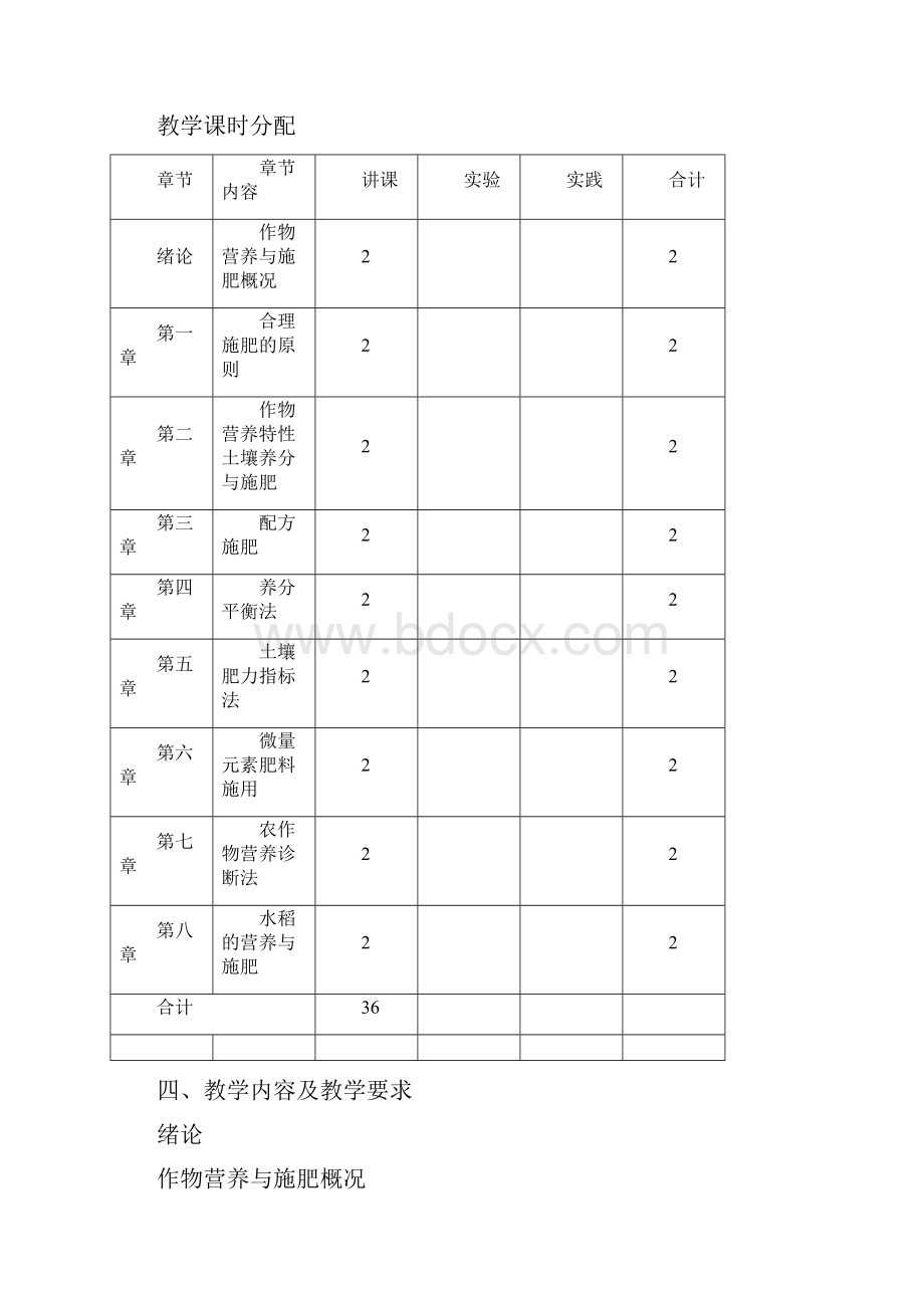 《作物施肥理论与实践》教学大纲.docx_第2页