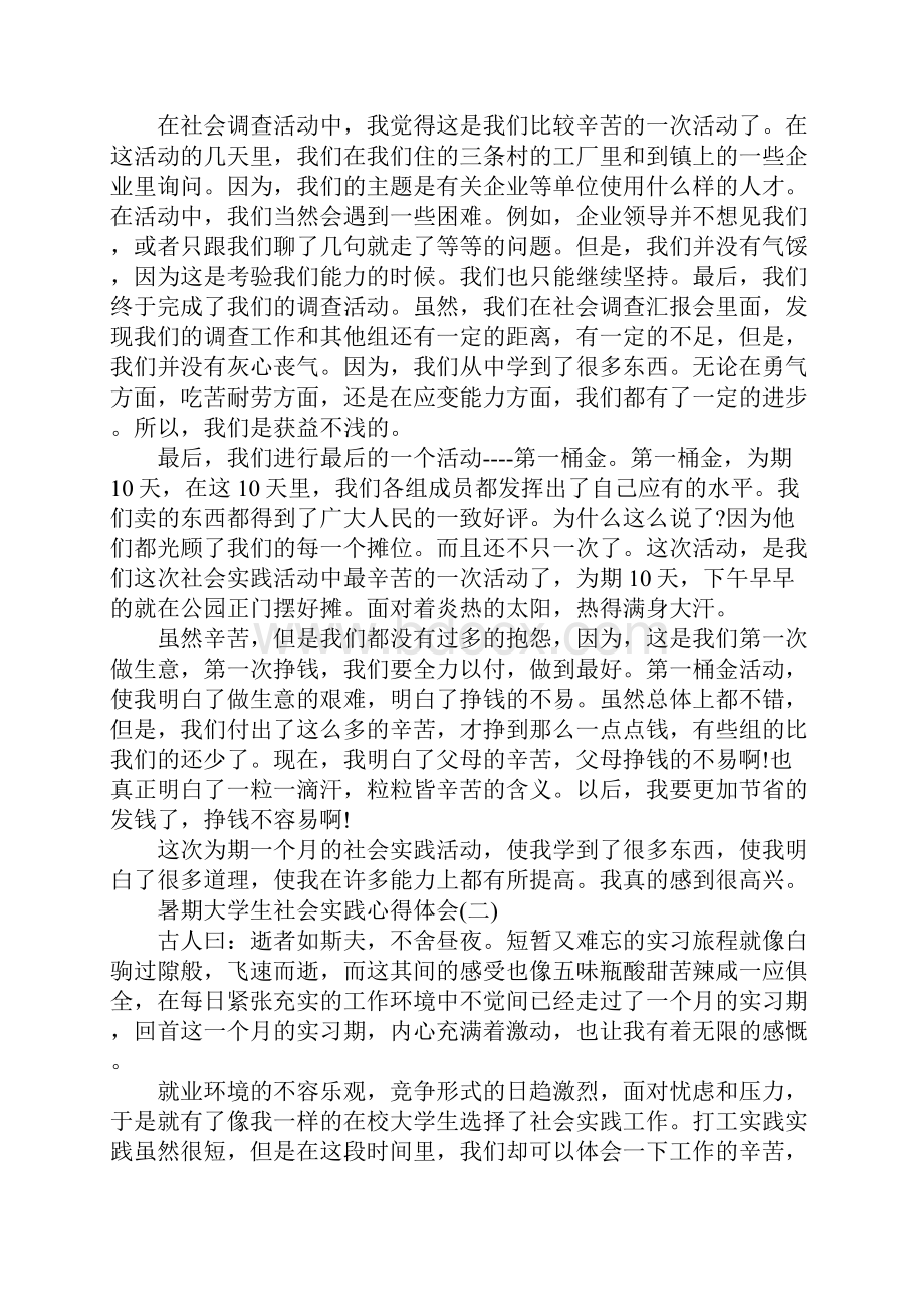 暑期大学生社会实践心得体会六篇.docx_第2页