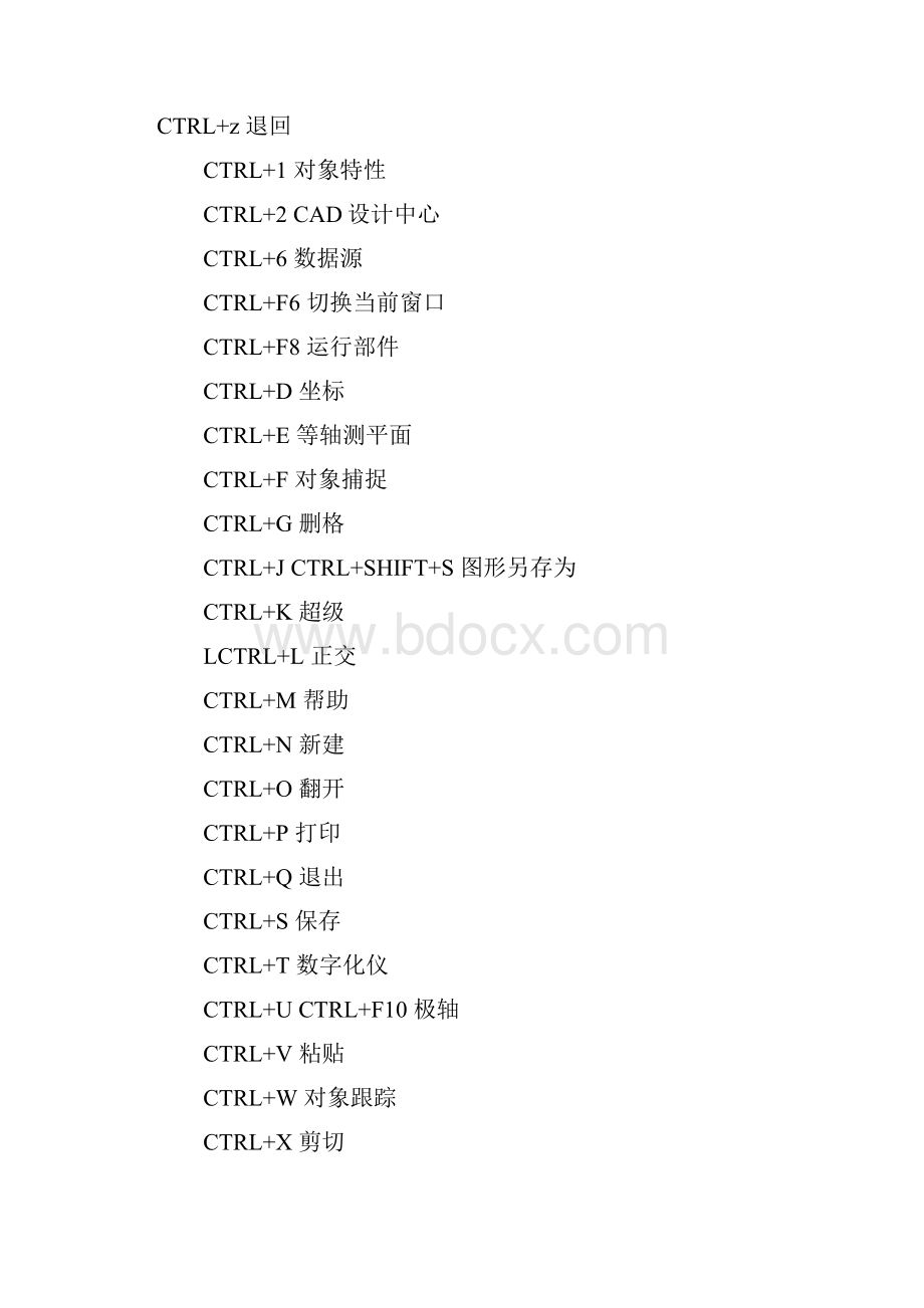 autocad快捷键命令大全.docx_第2页