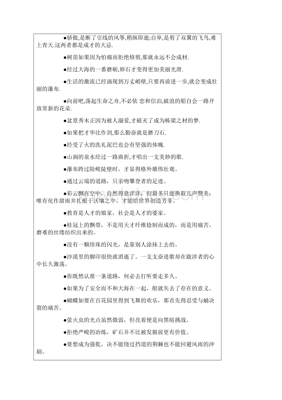 激励学生上进的名言标语口号 让学习更有动力.docx_第3页