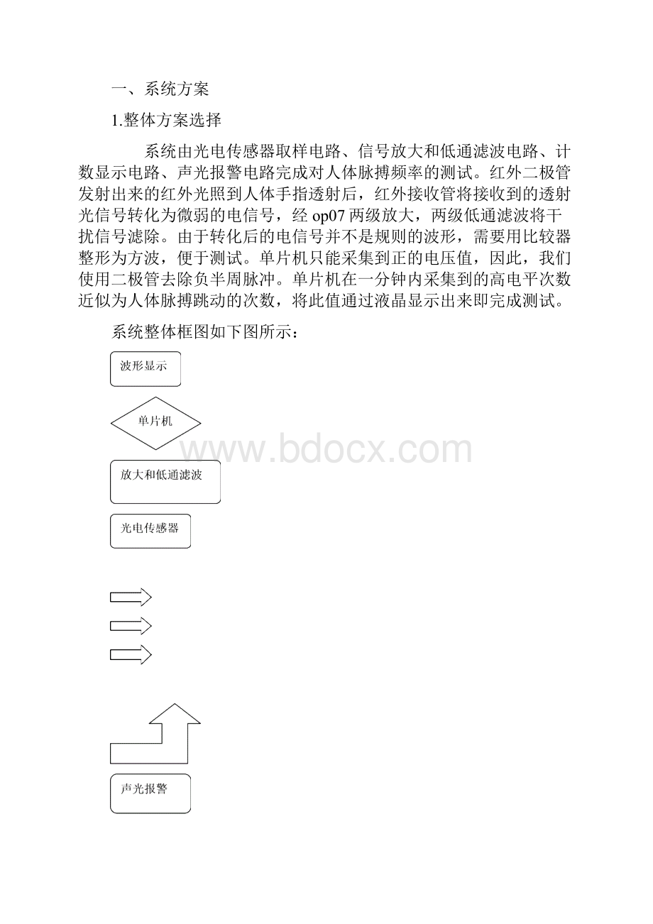 便携式脉搏测试仪报告概要.docx_第2页