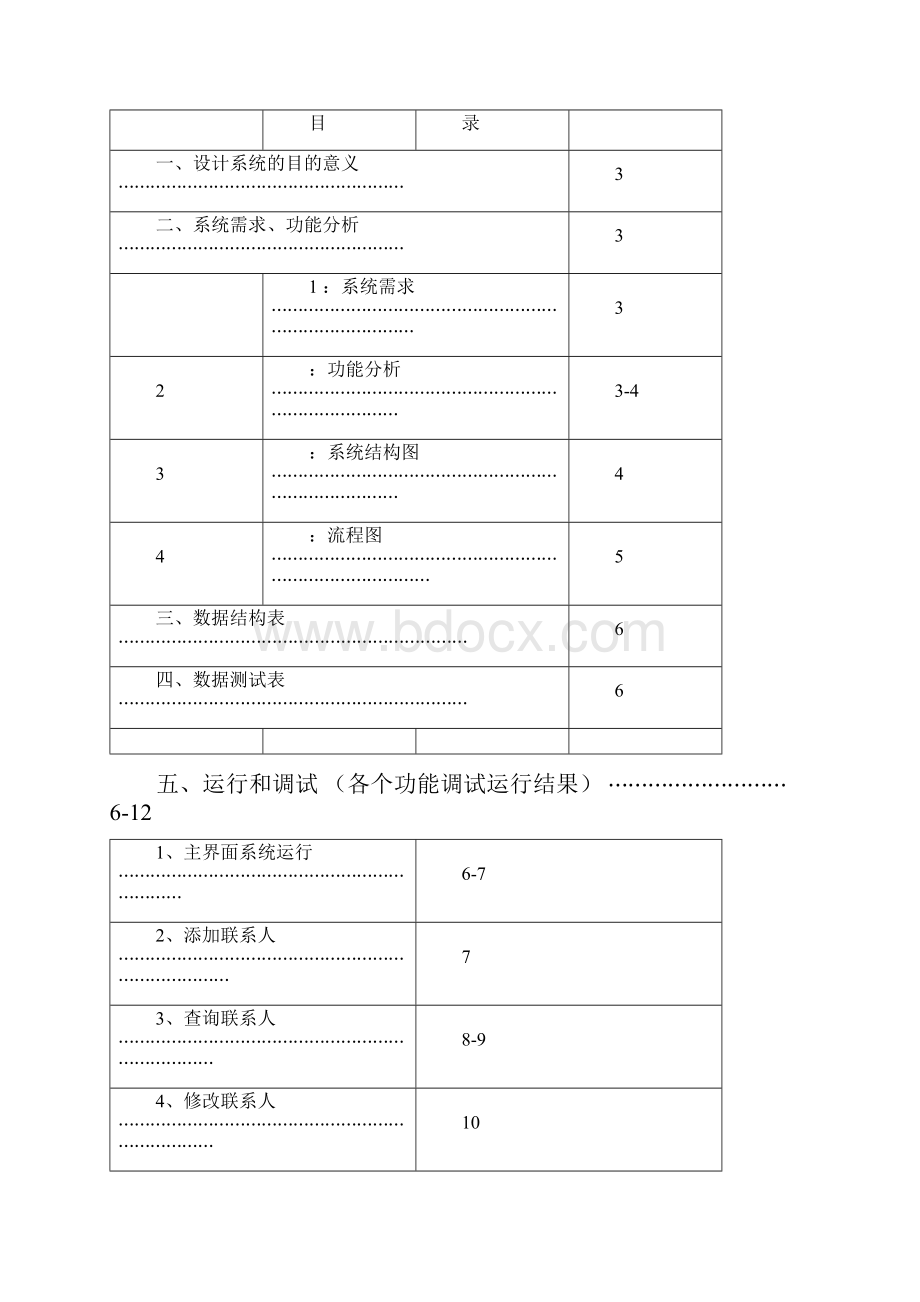 C++通讯录课程设计报告.docx_第2页