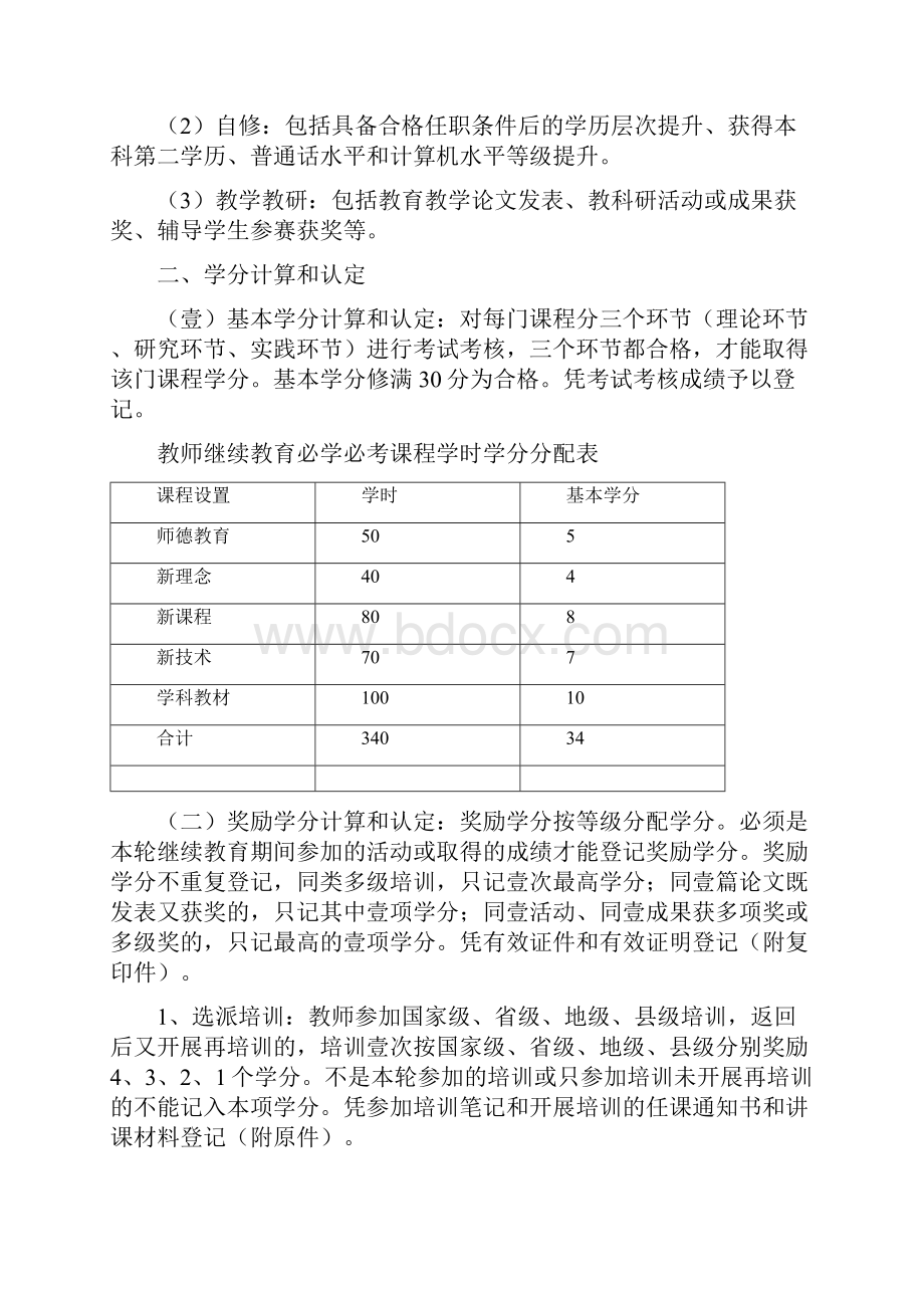 绩效管理继续教育考核学分登记表精编.docx_第2页