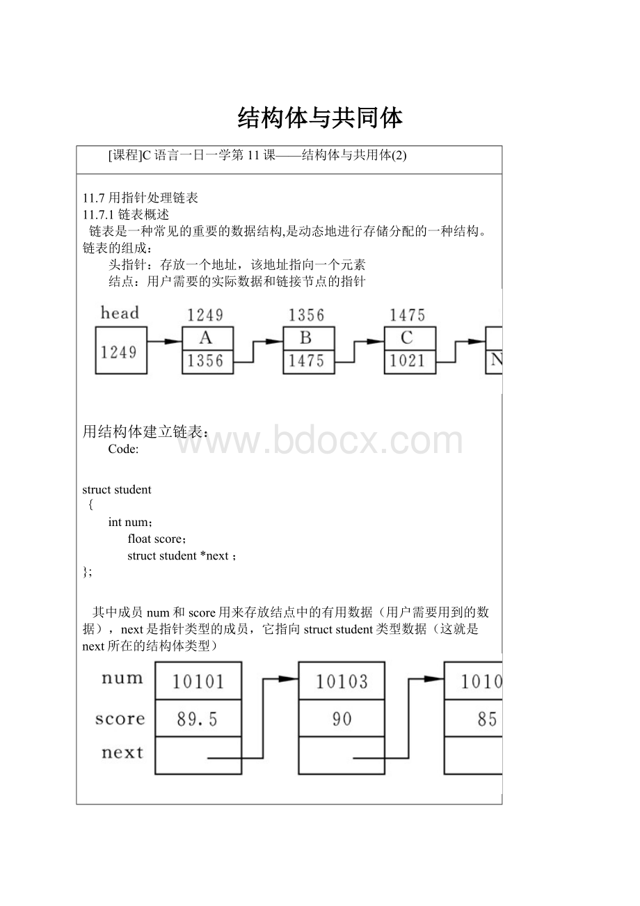 结构体与共同体Word文档格式.docx_第1页