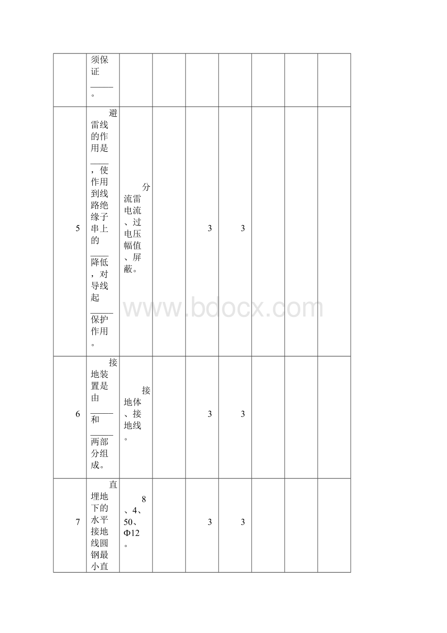 送电线路管理试题模板.docx_第3页