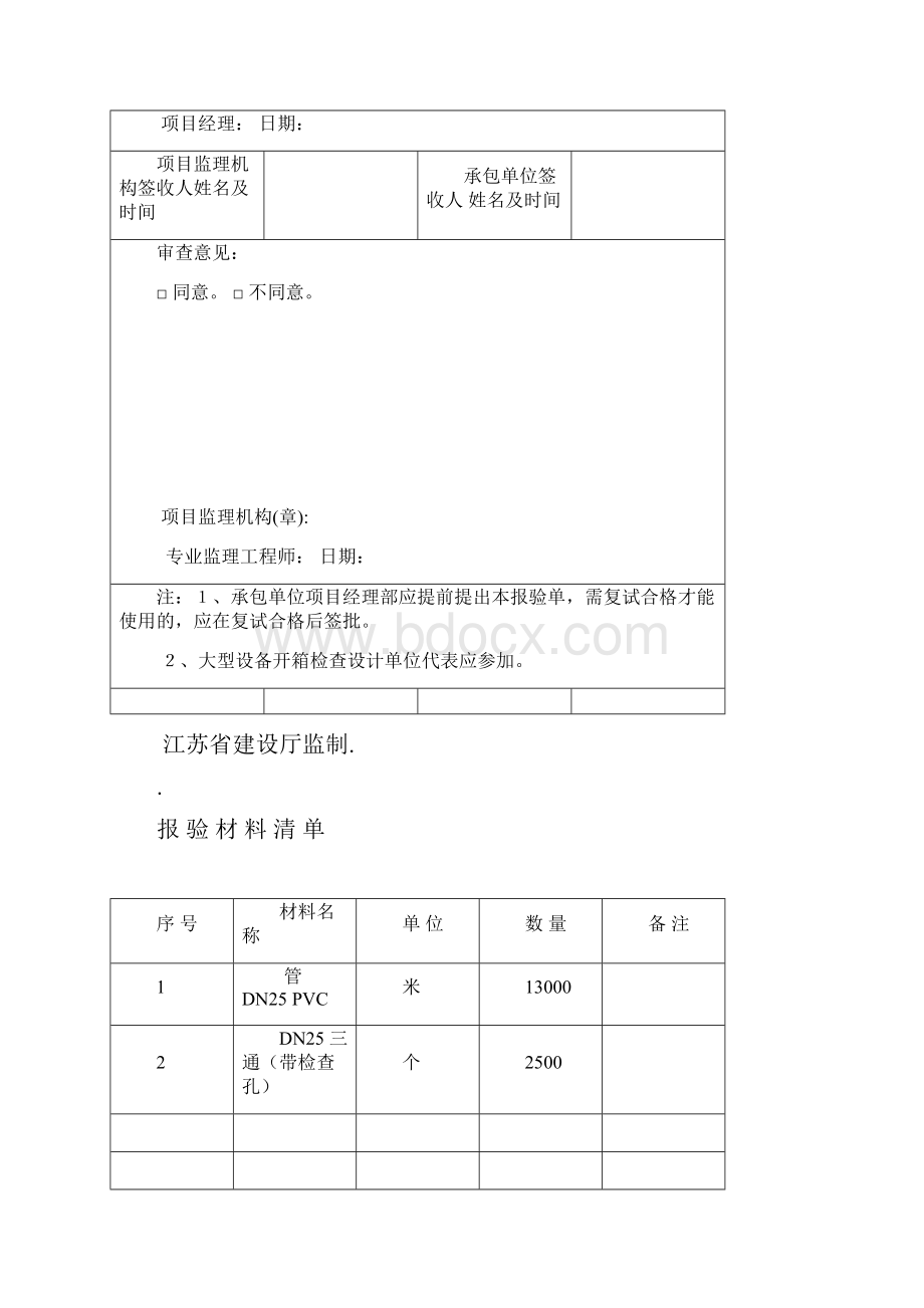 材料构配件设备进场使用报验单.docx_第2页