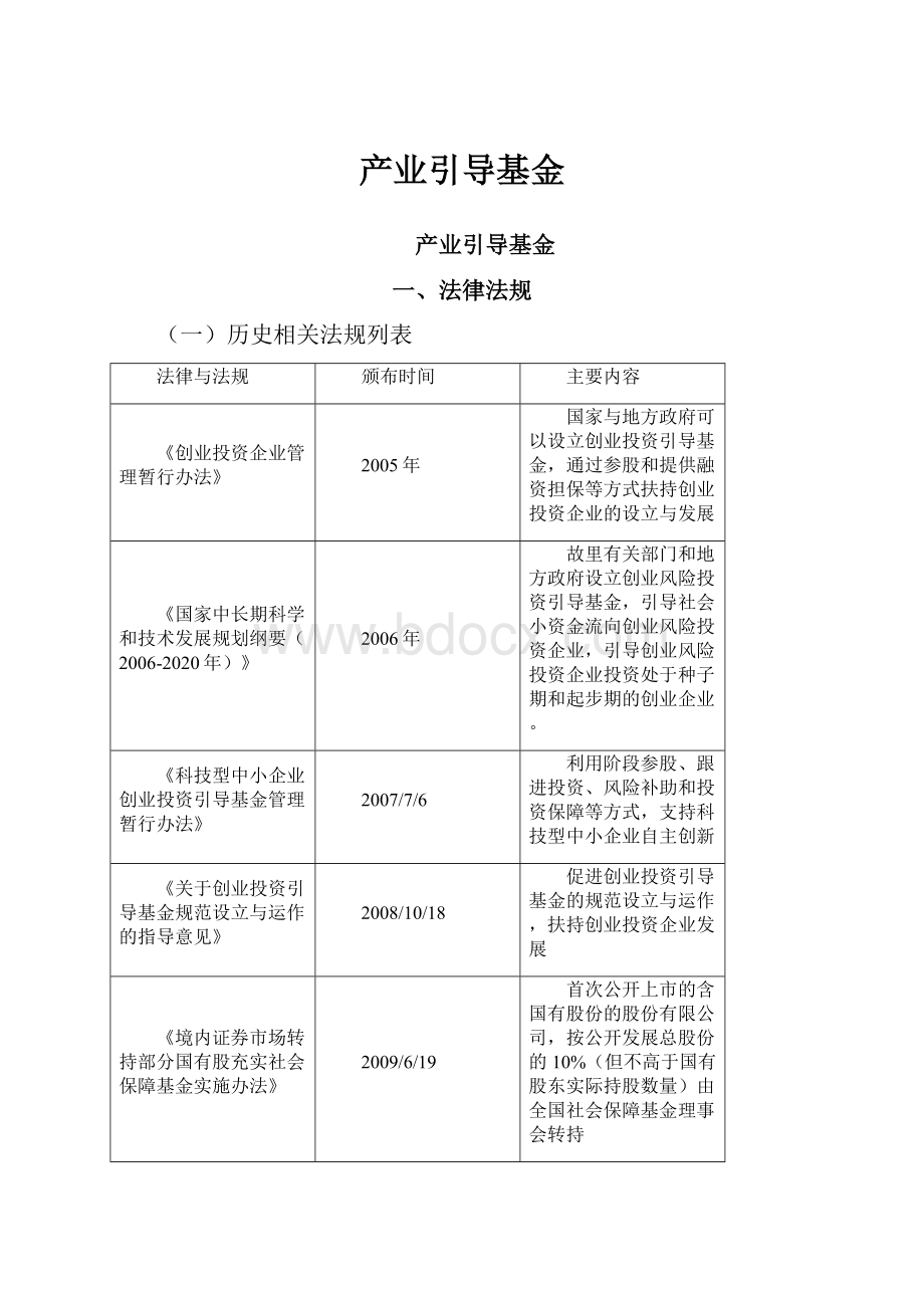 产业引导基金.docx_第1页