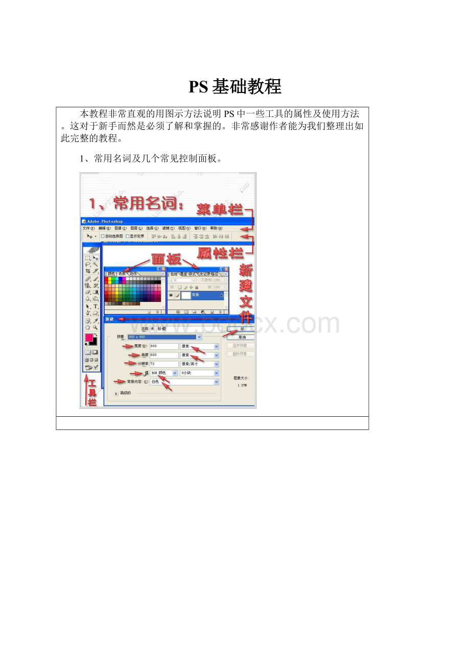 PS基础教程.docx