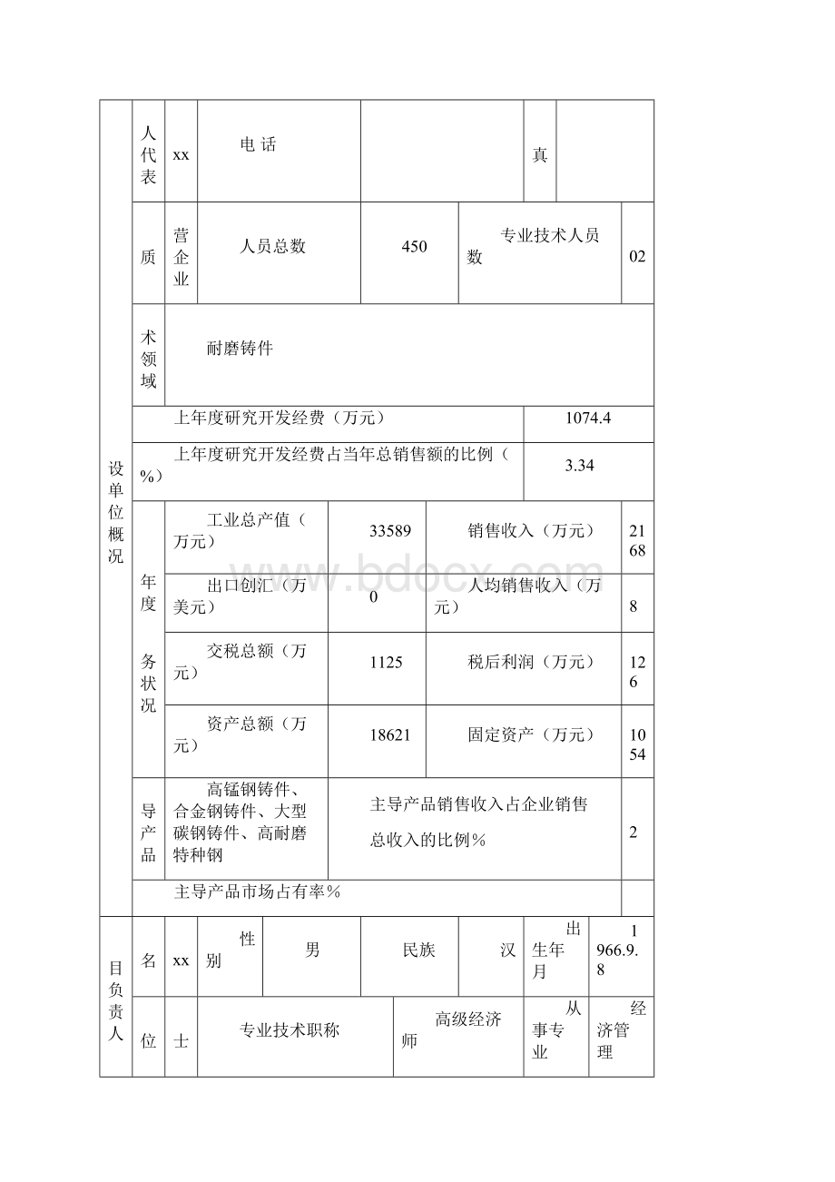 耐磨材料工程技术研究中心计划任务书范文文档格式.docx_第2页