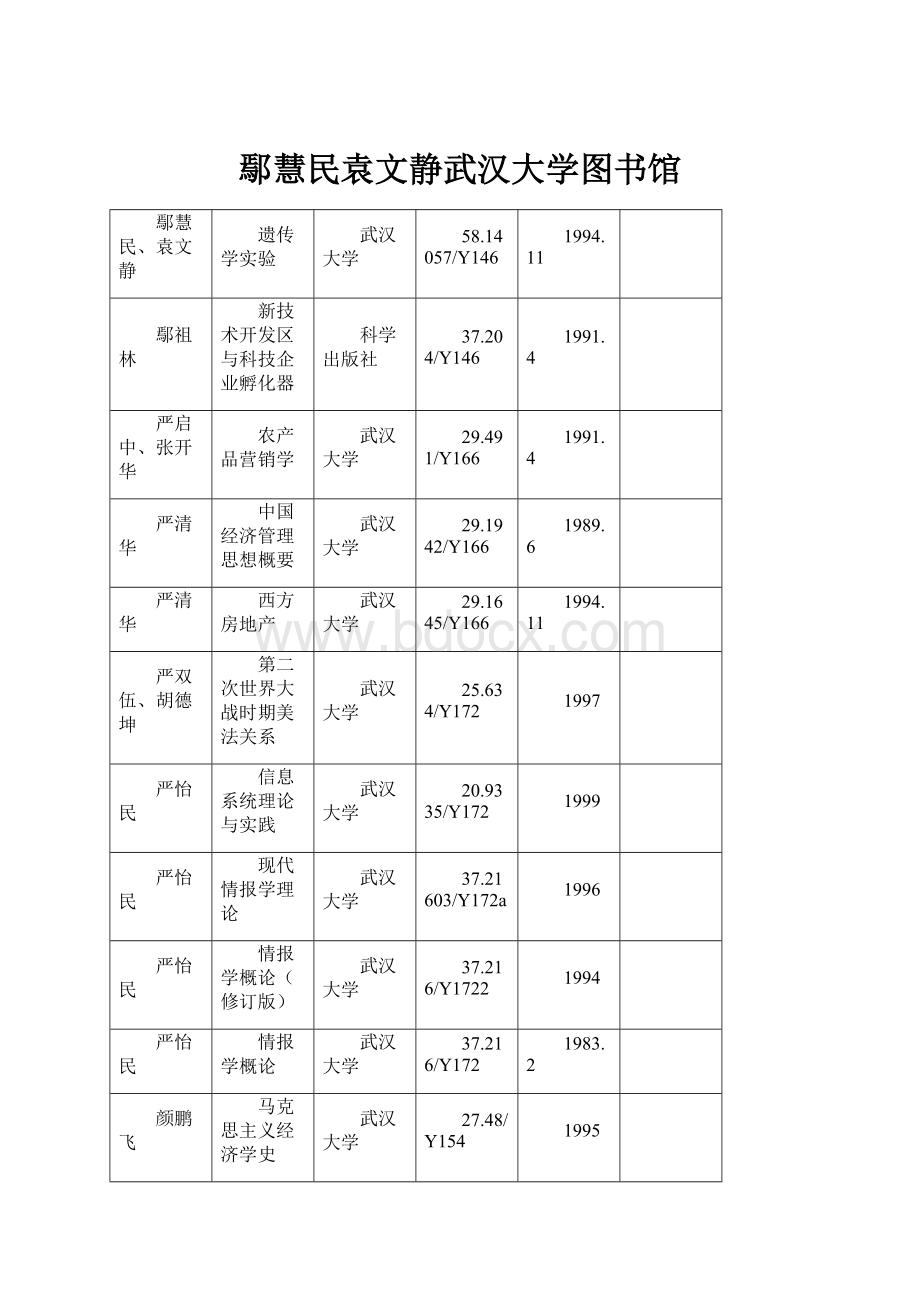 鄢慧民袁文静武汉大学图书馆.docx_第1页