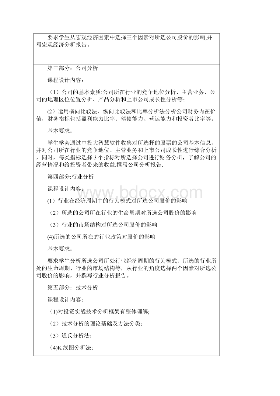 《证券投资实务实训》报告书.docx_第3页