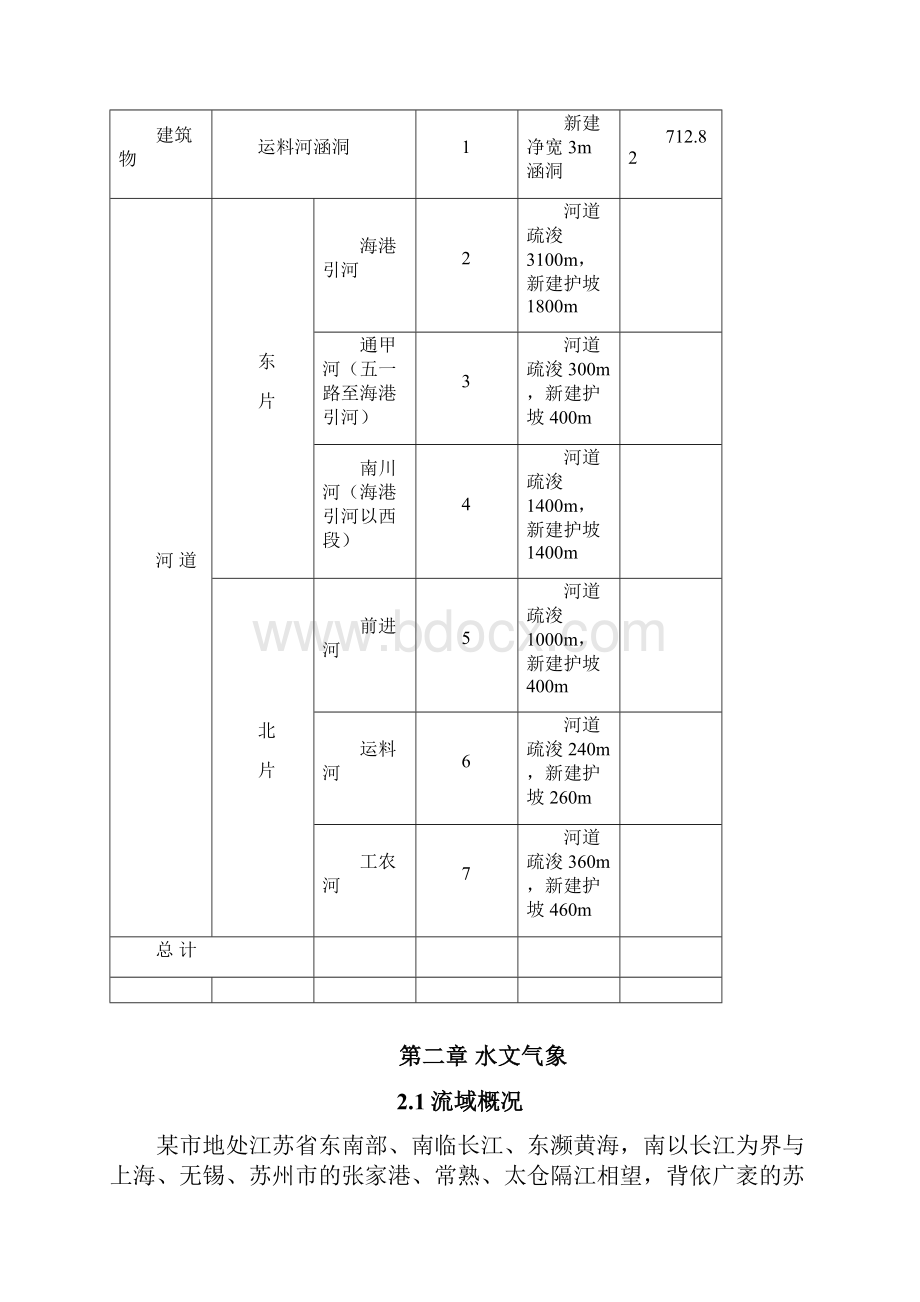 某市河道整治可行性研究报告.docx_第3页