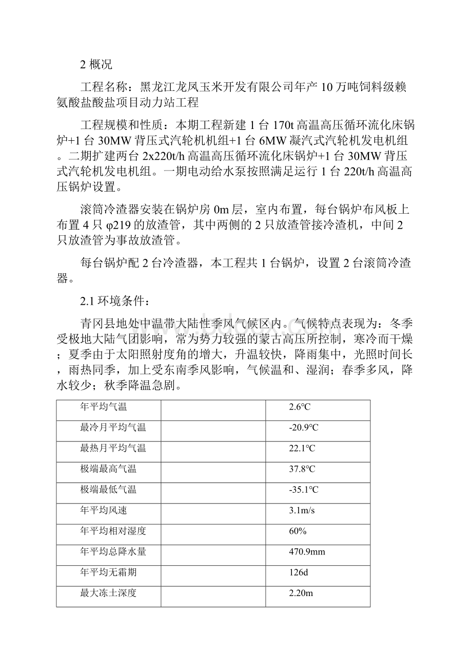 黑龙江龙凤玉米工程冷渣器技术规范书Word文件下载.docx_第2页