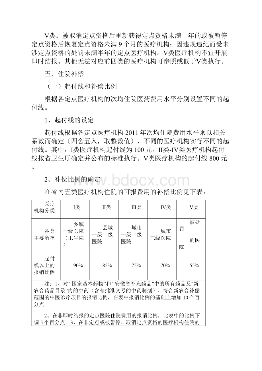 界首市新型农村合作医疗统筹补偿方案.docx_第3页