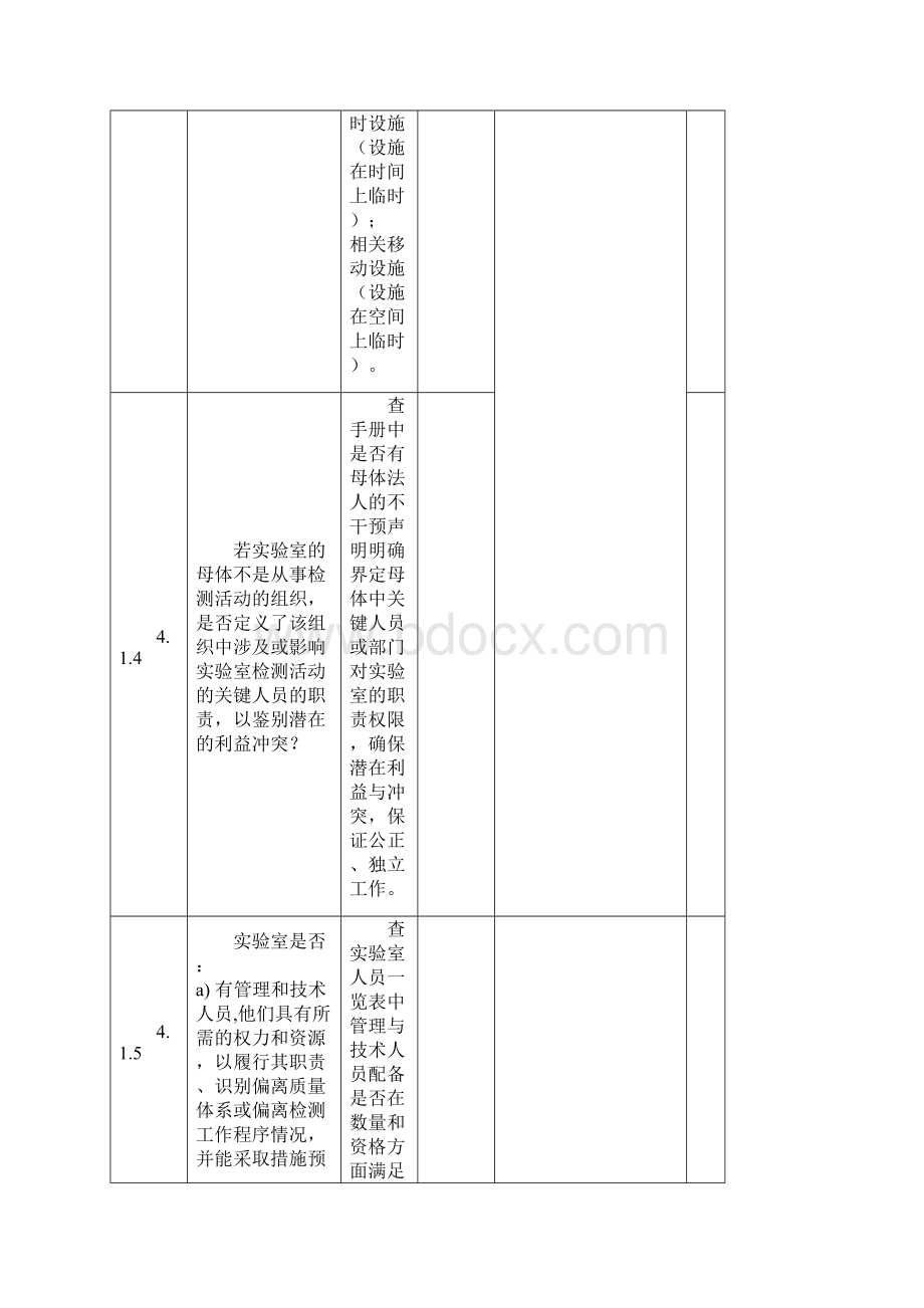 CNAS内审检查记录表.docx_第3页