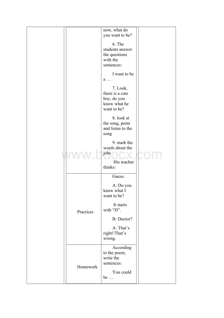 六年级下册英语01单元教案Word下载.docx_第2页